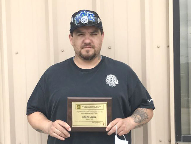 Steele/Waseca Drug Court graduate 3